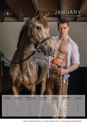 Calender Horse and Hunk 2026 Calender Horse and Hunk 2026