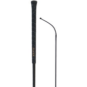 Fleck Dressage Whip Fleck Black Fleck Dressage Whip Fleck Black