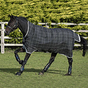 Rhino Wug Turnout Heavy Varilayer 450g Black/Grey/White Check & Gray Rhino Wug Turnout Heavy Varilayer 450g Black/Grey/White Check & Gray