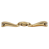 BR Loose Ring Snaffle Soft Contact Double Broken Curved 16mm BR Loose Ring Snaffle Soft Contact Double Broken Curved 16mm