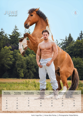 Calender Horse and Hunk 2026 Calender Horse and Hunk 2026