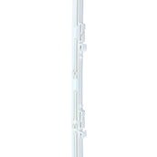 Ako Classic Plastic Post with Double Step-in 5 Pieces White Ako Classic Plastic Post with Double Step-in 5 Pieces White