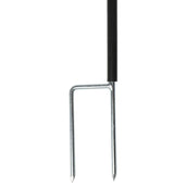 Ako Spare Post Double Prong Black Ako Spare Post Double Prong Black