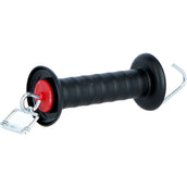 Ako Gate Handle with Hook And Tape Connector Black Ako Gate Handle with Hook And Tape Connector Black