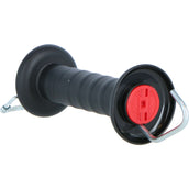 Ako Gate Handle with Hook And Tape Connector Black Ako Gate Handle with Hook And Tape Connector Black