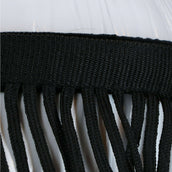 Harry's Horse Flybrowband with Fringes Black Harry's Horse Flybrowband with Fringes Black