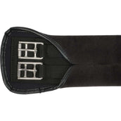 BR Dressage Girth Neoprene/Velvet SS Roller Buckles Black BR Dressage Girth Neoprene/Velvet SS Roller Buckles Black