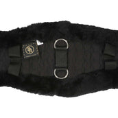 BR Dressage Girth Anatomic Sheepskin Black BR Dressage Girth Anatomic Sheepskin Black