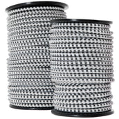 Corral Rubber Electric Rope Black/White Corral Rubber Electric Rope Black/White