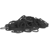Shires Elastic Bands 500 Pieces Black Shires Elastic Bands 500 Pieces Black