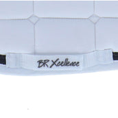 BR Saddlepad Xcellence Dressage White/Stone BR Saddlepad Xcellence Dressage White/Stone