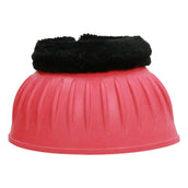 Arma by Shires Bell Boots Black Fleece Pink Arma by Shires Bell Boots Black Fleece Pink