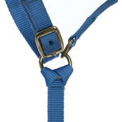 Norton Foal Halter with a Line Light Blue Norton Foal Halter with a Line Light Blue