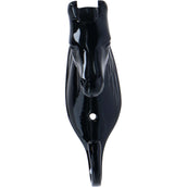Agradi Bridle Holder Horse Head Black Agradi Bridle Holder Horse Head Black