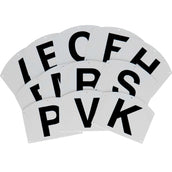 Hippotonic Manege Letters on Plastic Support White Hippotonic Manege Letters on Plastic Support White