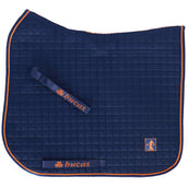 Bucas Saddle Pad Max Dressage Navy/Orange Bucas Saddle Pad Max Dressage Navy/Orange