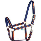 Bucas Halter Dublin Foal Navy/Orange Bucas Halter Dublin Foal Navy/Orange
