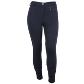 Saddlehugger by Shires Breeches Knee Patch Ladies Navy Saddlehugger by Shires Breeches Knee Patch Ladies Navy
