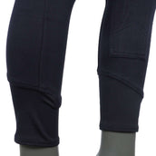Saddlehugger by Shires Breeches Knee Patch Ladies Navy Saddlehugger by Shires Breeches Knee Patch Ladies Navy