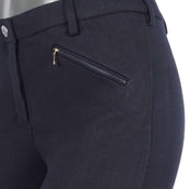 Saddlehugger by Shires Breeches Knee Patch Ladies Navy Saddlehugger by Shires Breeches Knee Patch Ladies Navy