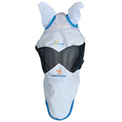 Shires Fly Mask Met Oren & Neus Ultra Pro White Shires Fly Mask Met Oren & Neus Ultra Pro White