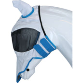 Shires Fly Mask Met Oren & Neus Ultra Pro White Shires Fly Mask Met Oren & Neus Ultra Pro White