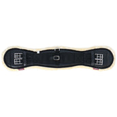 LeMieux Dressage Girth ProLambs Black/Natural LeMieux Dressage Girth ProLambs Black/Natural