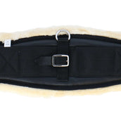 LeMieux Dressage Girth ProLambs Black/Natural LeMieux Dressage Girth ProLambs Black/Natural