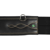 LJ-Leathers Girth Leather Anatomical Black LJ-Leathers Girth Leather Anatomical Black