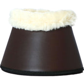 Kentucky Horsewear Bell Boots Sheepskin Leather Brown Kentucky Horsewear Bell Boots Sheepskin Leather Brown