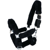 Norton Halter Full Synthetic Sheepskin Black Norton Halter Full Synthetic Sheepskin Black