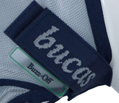 Bucas Buzz-Off Flymask Deluxe with Ears Blue Bucas Buzz-Off Flymask Deluxe with Ears Blue