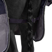 EQUITHÈME Turnout Rug Tyrex 600D 300g Navy/Grey Dots EQUITHÈME Turnout Rug Tyrex 600D 300g Navy/Grey Dots
