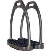 Harry's Horse Stirrups fillis RVS Black steel Harry's Horse Stirrups fillis RVS Black steel