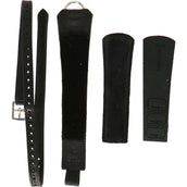 Freejump Stirrups Progrip Leather Black Freejump Stirrups Progrip Leather Black