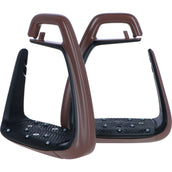 Freejump Stirrups Soft Up Classic Choco/Black Freejump Stirrups Soft Up Classic Choco/Black