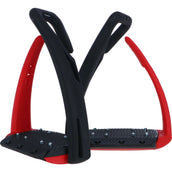 Freejump Stirrups Soft Up Pro Plus Black/Red Freejump Stirrups Soft Up Pro Plus Black/Red