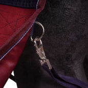 EQUITHÈME Outdoor Rug Tyrex 1200D 0g Navy/Bordeaux EQUITHÈME Outdoor Rug Tyrex 1200D 0g Navy/Bordeaux