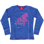 Red Horse Shirt Flash Royal Blue Red Horse Shirt Flash Royal Blue