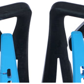 Freejump Stirrups Soft Up Lite Black/Blue Freejump Stirrups Soft Up Lite Black/Blue