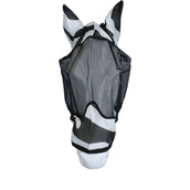 Bucas Buzz-Off Flymask Deluxe with Ears Zebra Bucas Buzz-Off Flymask Deluxe with Ears Zebra