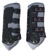 LeMieux Leg Protection Snug Boots Ultramesh Hind Grey LeMieux Leg Protection Snug Boots Ultramesh Hind Grey