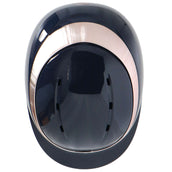 Charles Owen Cap Halo Navy/Rosegold Gloss Charles Owen Cap Halo Navy/Rosegold Gloss