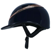 Charles Owen Cap Halo Luxe Navy/Rosegold Gloss Charles Owen Cap Halo Luxe Navy/Rosegold Gloss