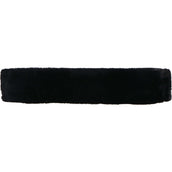 EQUITHÈME Girth Fur Cover Teddy Black EQUITHÈME Girth Fur Cover Teddy Black