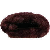 EQUITHÈME Girth Fur Cover Teddy Brown EQUITHÈME Girth Fur Cover Teddy Brown