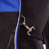 EQUITHÈME Outdoor Rug Tyrex 1200D Aisance 0g with Half Neck Blue/Black EQUITHÈME Outdoor Rug Tyrex 1200D Aisance 0g with Half Neck Blue/Black