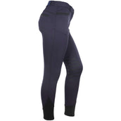 EQUITHÈME Breeches Safir Silicon Knee Pads Navy Blue/Black EQUITHÈME Breeches Safir Silicon Knee Pads Navy Blue/Black