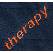Bucas Fleece Shawl Therapy Navy/Orange Bucas Fleece Shawl Therapy Navy/Orange