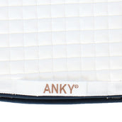 ANKY Saddlepad Cotton Twill Dressage White ANKY Saddlepad Cotton Twill Dressage White